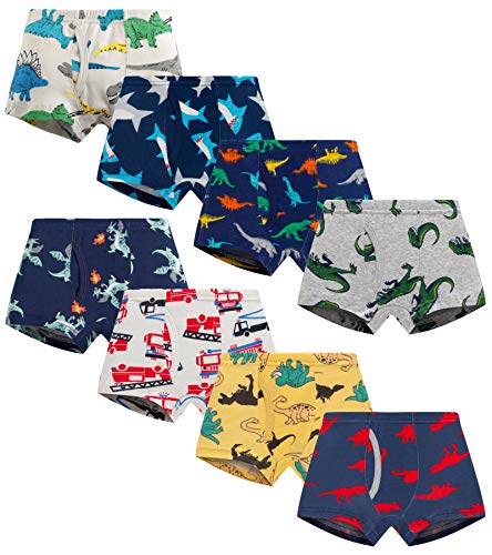 Finihen Little Boys Uderwear Toddler Cotton Brief Training Undies Size XXX-Small Multicoloured