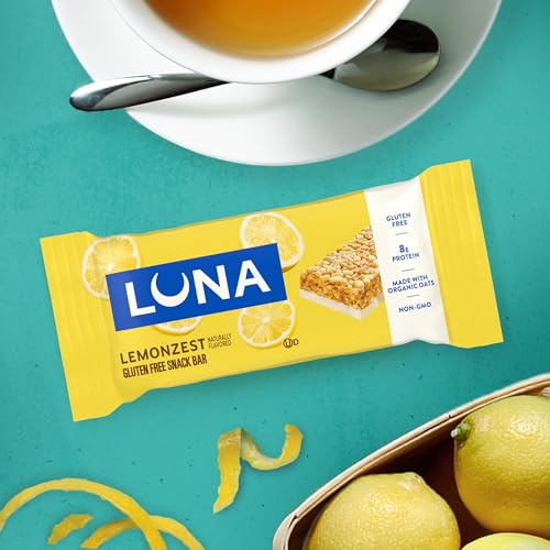LUNA Bar - LemonZest Flavor - Gluten-Free - 7-9g Protein - 1.69 oz., 6 Bars - image 7