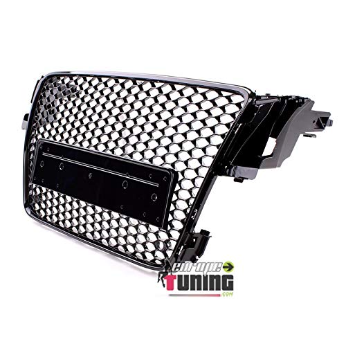 Calandre sport ligne RS5 finition exclusive full black pour Audi A5 8T 2007-2011 - 2