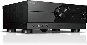 Yamaha RX-A2A AVENTAGE 7.2-Channel AV Receiver with 8K HDMI, Dolby Atmos, DTS:X, Wi-Fi, Bluetooth, MusicCast