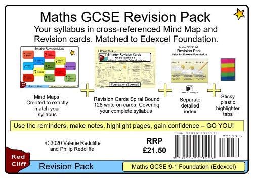 Maths GCSE Revision Pack: Foundation Edexcel: Amazon.co.uk: Redcliffe ...