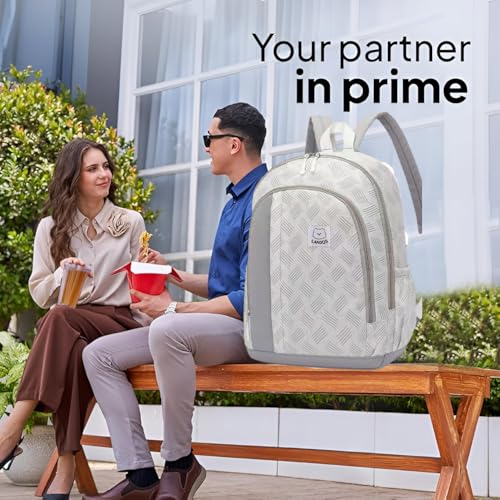 Image of Tinytot 30 Litre Japanese Korean Style School Bag Water-Resistant Laptop & Travel Backpack - Unisex Large 18 Inches Multipurpose Student Backpack for Boys & Girls, Men & Women
