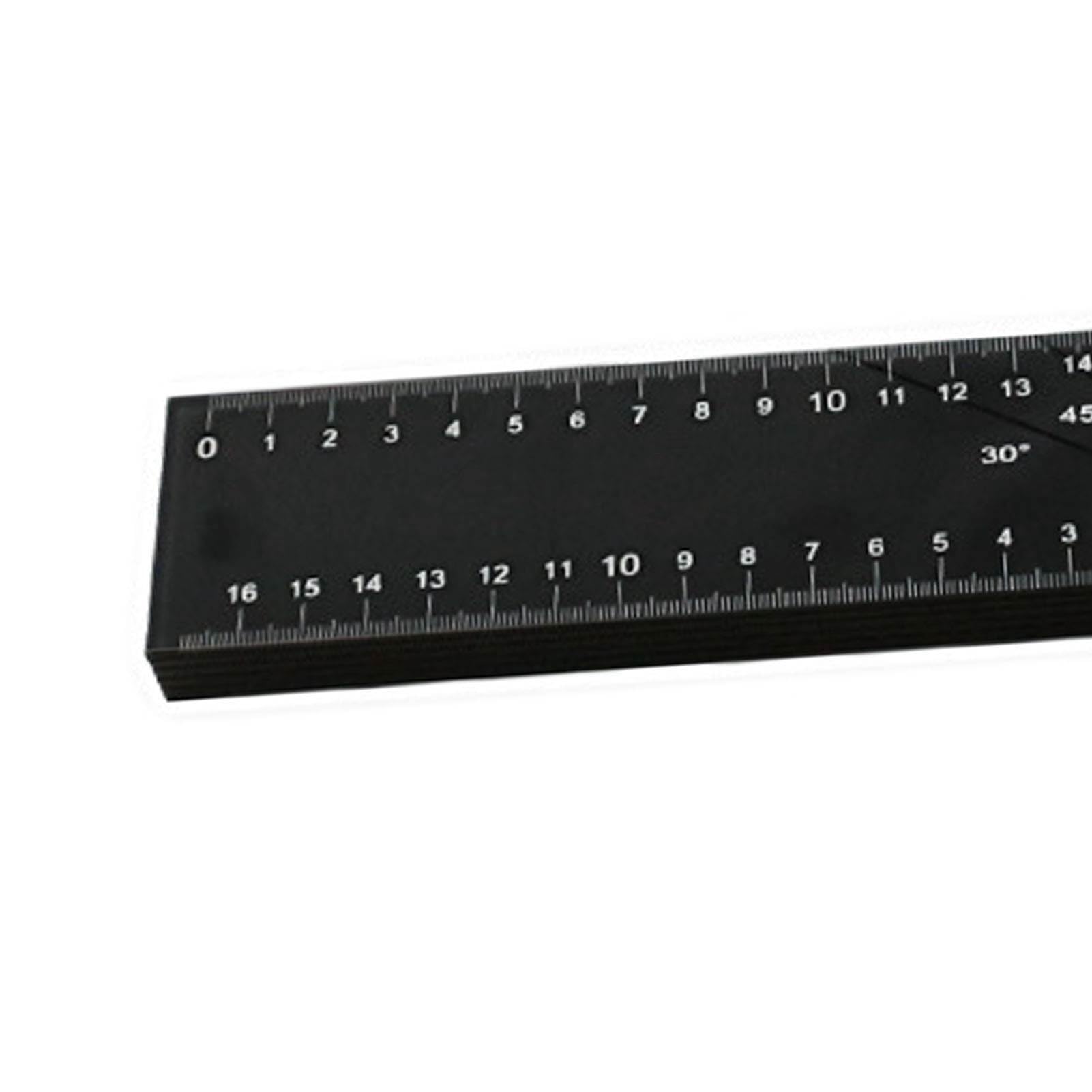 Escuadra en T de 54 cm para carpintería con nivel de burbuja, herramienta de medición multiángulo, regla combinada ajustable para trazados a 90 y 45 grados, borde recto de aleación