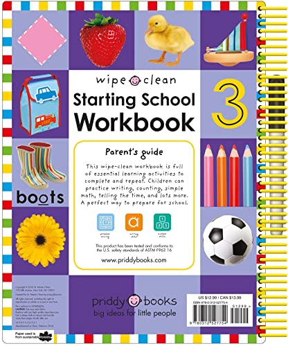 Wipe Clean: Starting School Workbook - Image 2