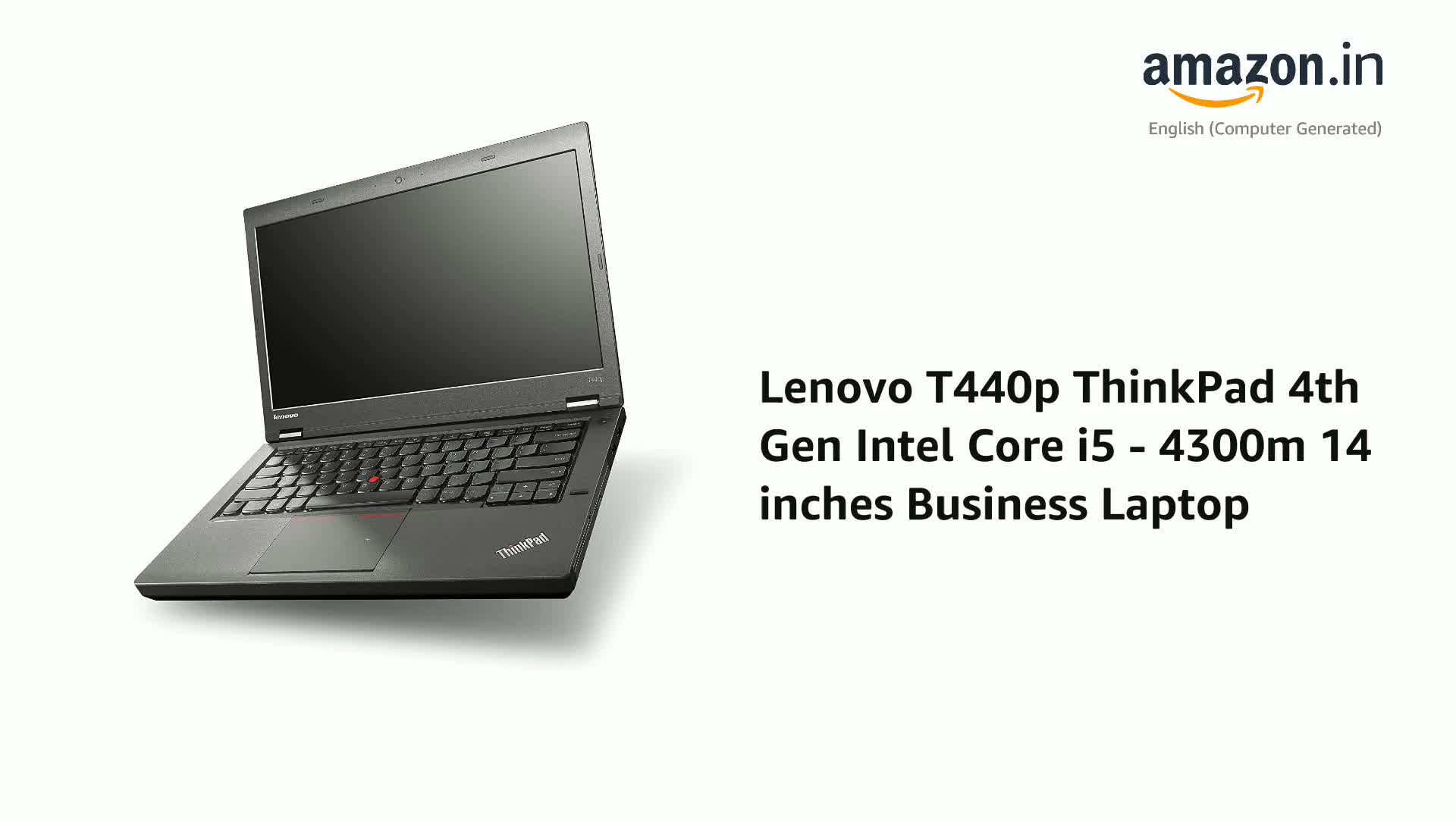 Lenovo thinkpad T440p i5-4300M メモリ4GB Lenovo ThinkPad T440p - i5-4300M · Intel HD Graphics 4600
