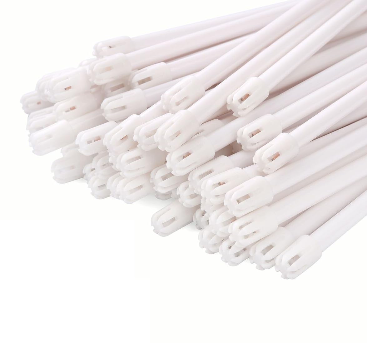 AmeriCan Goods 500/Pack Dental Saliva Ejectors Disposable Premium Suction Ejectors, Flexible Easy Shape & Form Valve Tips Standard Connections (White)