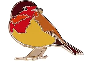 Nature-Inspired Bird Brooch: A Detailed Creation