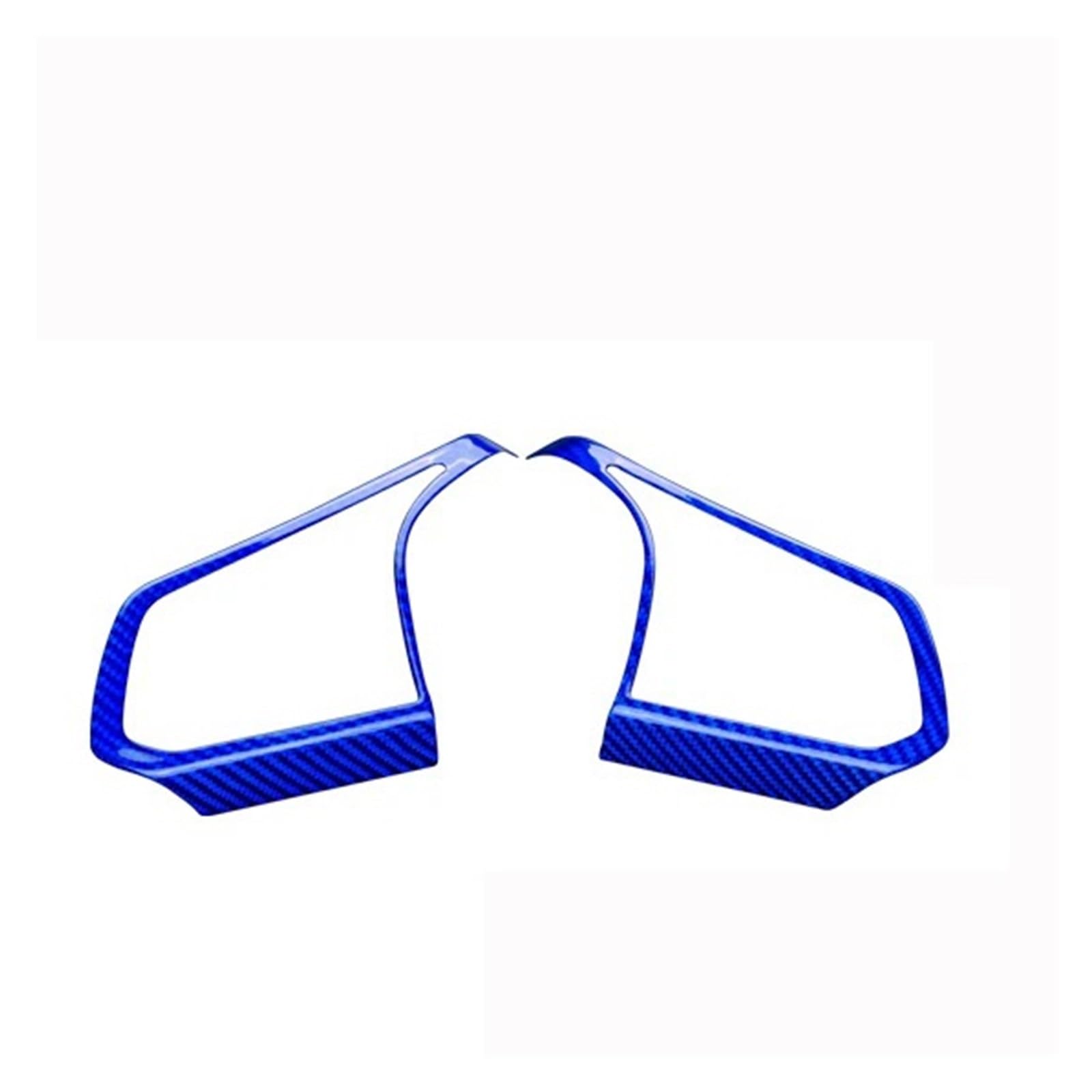 Car Trim Interior for Chevrolet for Corvette C8 2020-2023 Accessories Sticker Hard Carbon Fiber Steering Wheel Button Cover Interior Mouldings(K)