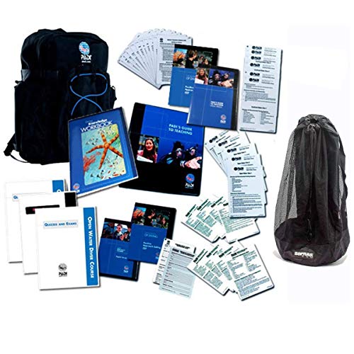New Updated Padi Idc Crew Pack for Instructors Books Teaching Guides Padi Idc Crew Pack Includes Open Water Dvd, Slate Mesh Bag, 4' Inflatable Marker