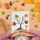 70 Stück Herbstdeko Konfetti Tischdeko Herbst, Streudeko Herbst Dekoration Holz Bunt Lgel Ahornblätter Pilze mit Aufbewahrungsbox, Herbstdeko Tisch Deko Party für DIY Handwerk Verzierungen