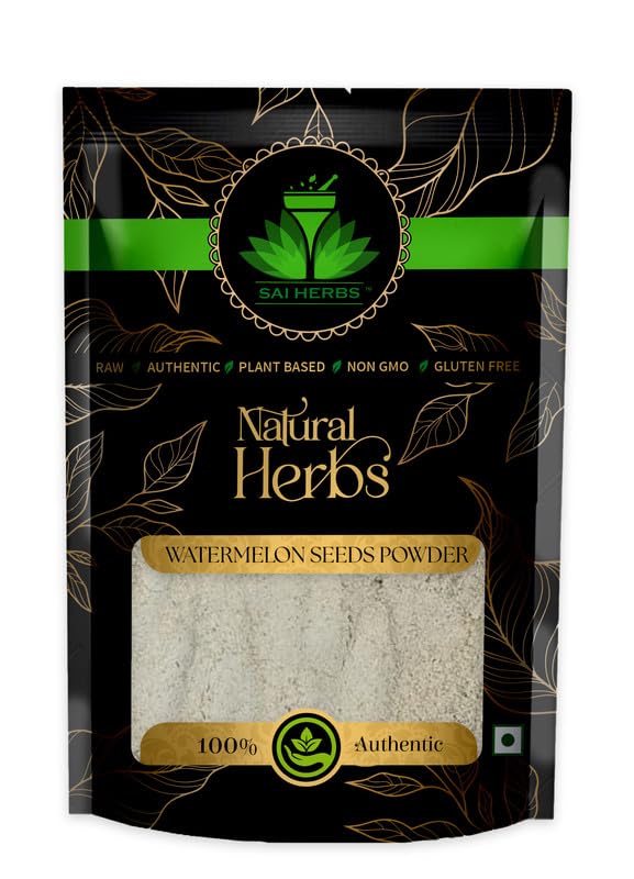 SAI HERBS Watermelon Seeds Powder - Water Melon Seeds Powder - Tarbooj Beej Powder - Tarbuj Beej Powder - Pure & Natural (250 Grams) (B0B3MHV6BZ) Amazon Price History, Amazon Price Tracker