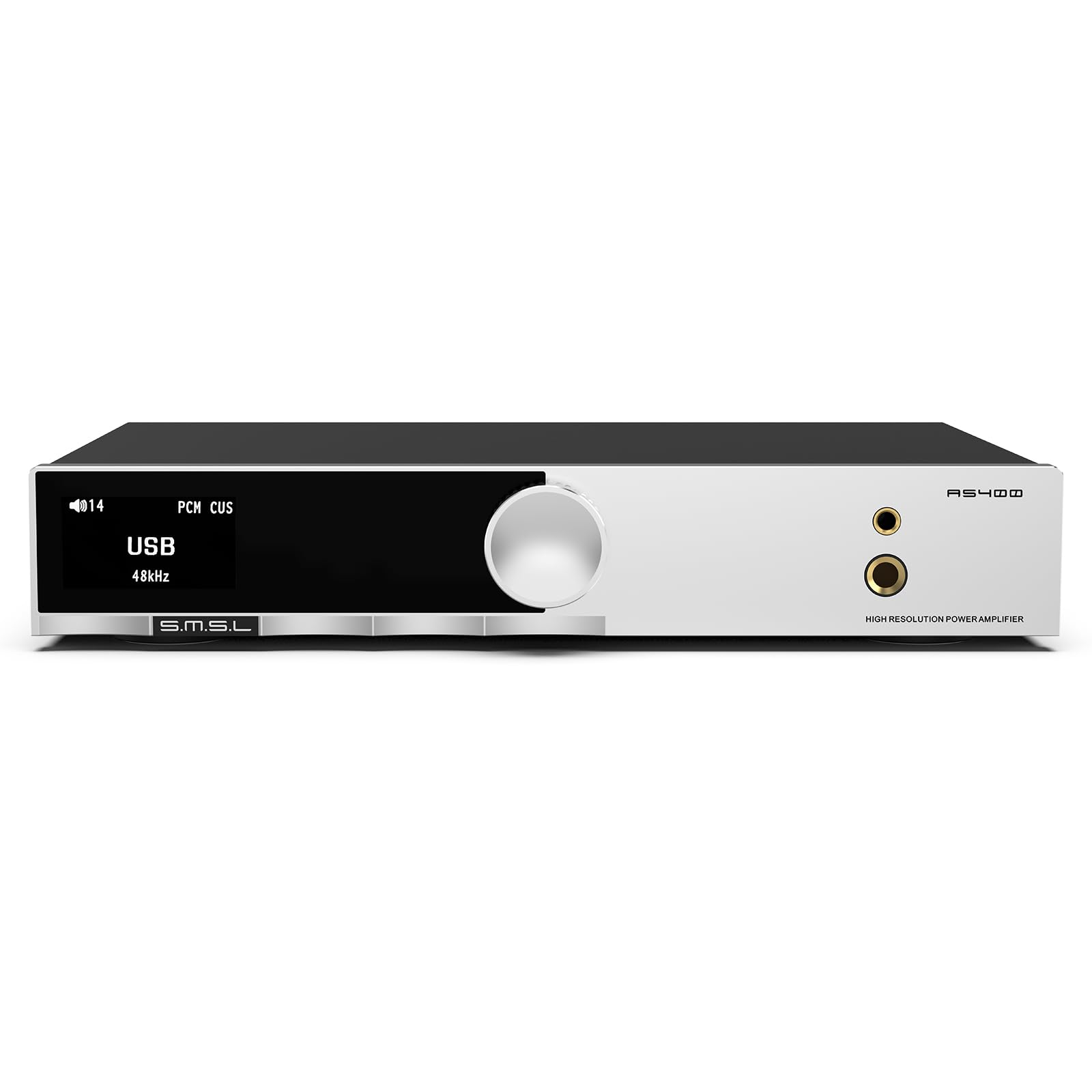 アンプ smsl as400 Smsl As400: Amplificador De Potência Com Dac Integrado Preto