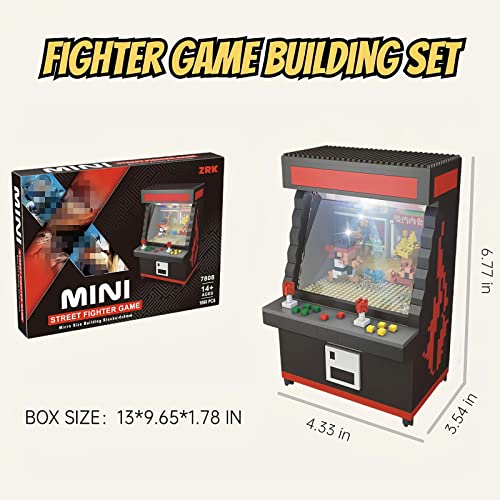 Micro Blocks Fighter Game Set for Ages 12+ - DIY Building Toys for Adults and Kids, Compatible with Nano - 1060 Pieces