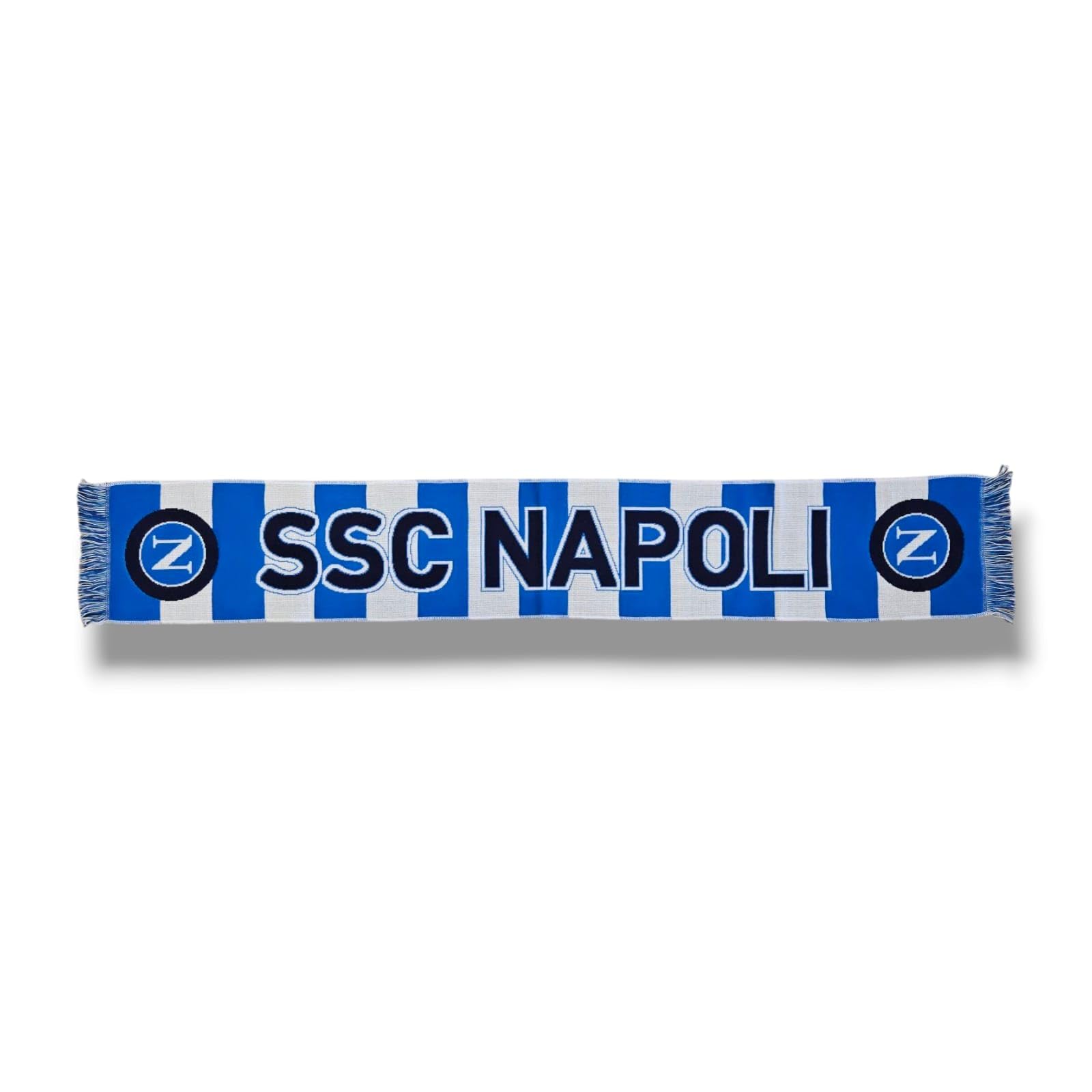 écharpe Supporter Napoli Napoli Ssc Écharpe SSC Napoli Officielle 3R Sport - 100% Acrylique écharpe Fan Football Italien Authentique