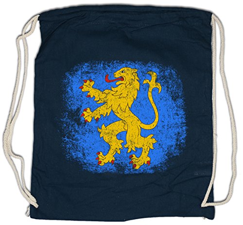 Urban Backwoods Sheldon Appartment Flag Lion Bolsa de Cuerdas con Cordón Gimnasio