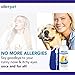 Allerpet Multi-Pet Dander Remover with FREE Application Mitt & Sprayer - Best Pet Dander Remover for Allergens - For Dog/Cat Dry Skin Treatment - Made in USA - (12oz)