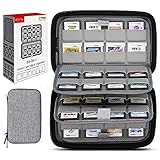 sisma 64 Game Cartridge Holders Storage Case for Nintendo 3DS 2DS DS Game Cards - Grey