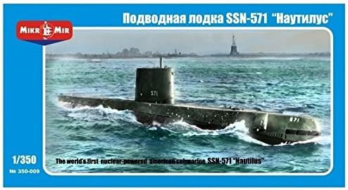 Micro Mir ***SSN-571 'Nautilus' U.S. Nuclear Submarine 1/350 350-009