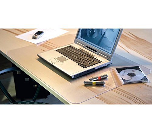 Sous main de bureau en polycarbonate rigide et haute transparence