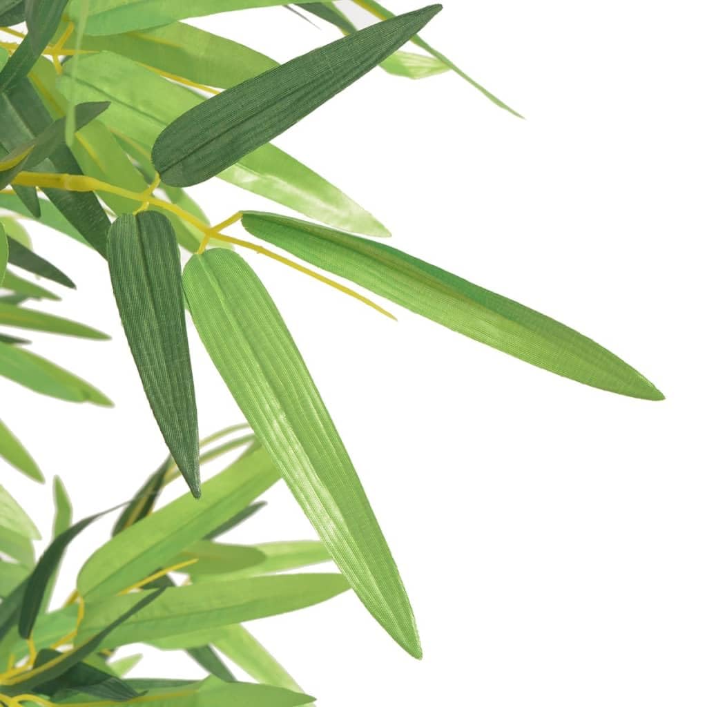 vidaXL Plante Artificielle avec Pot Bambou 120 cm Vert