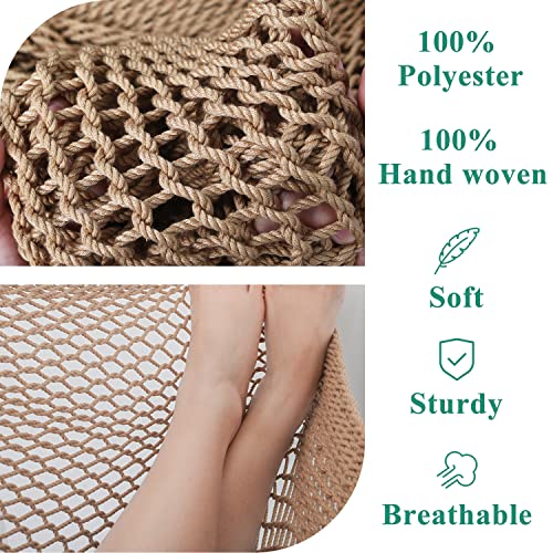 Bathonly Upgraded Caribbean Hammock Chair With Detachable Metal Bar thumb #4