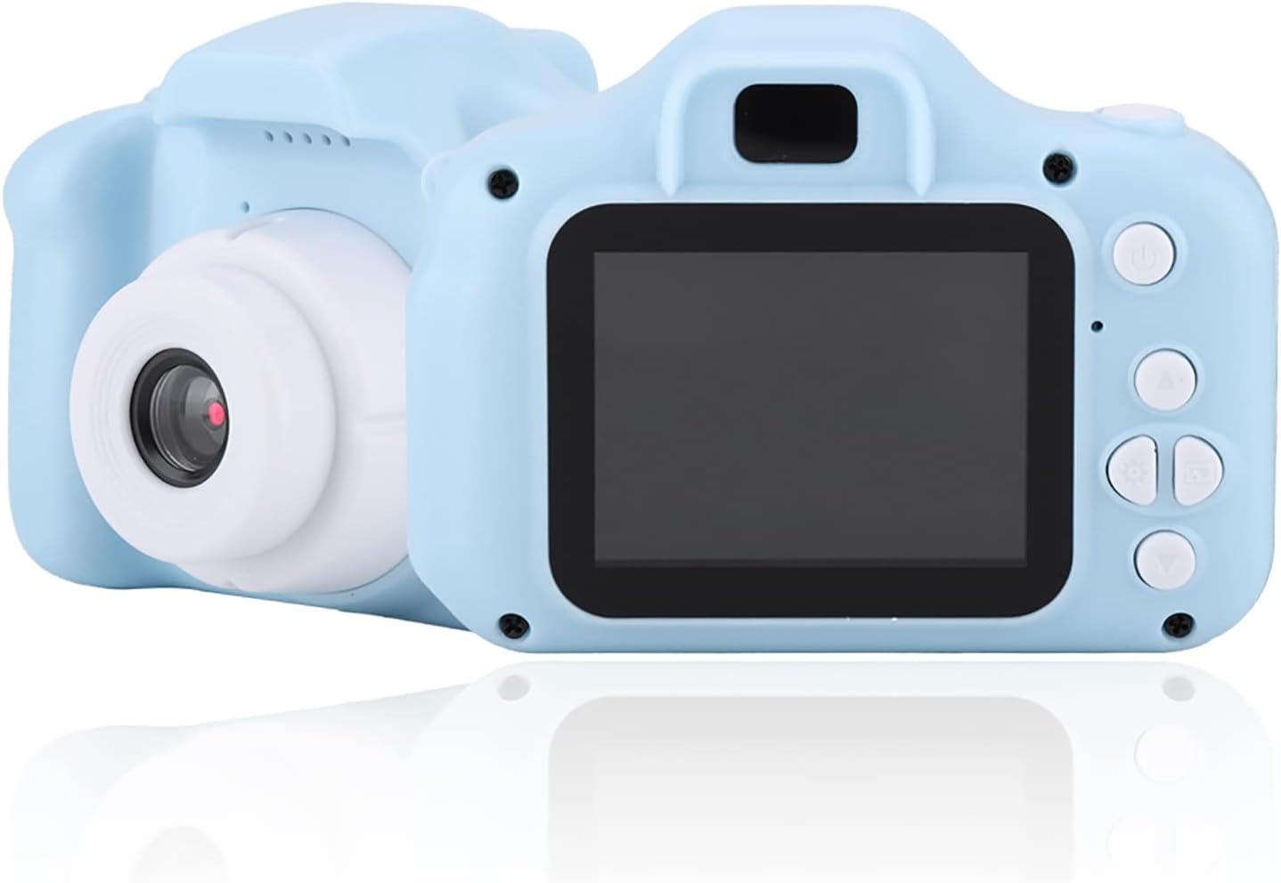 Children's Camera, X2 Mini Portable One- 2.0 inch Color Screen Children's Digital Camera HD 1080P Camera Replacement TF Memory Card with A Neck Lanyard Gift (Blue)