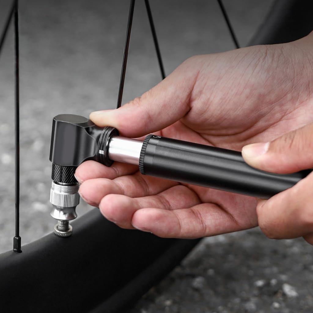 Pompe à pneu pour vélo - Pompe à main portable - Petite pompe à vélo portable