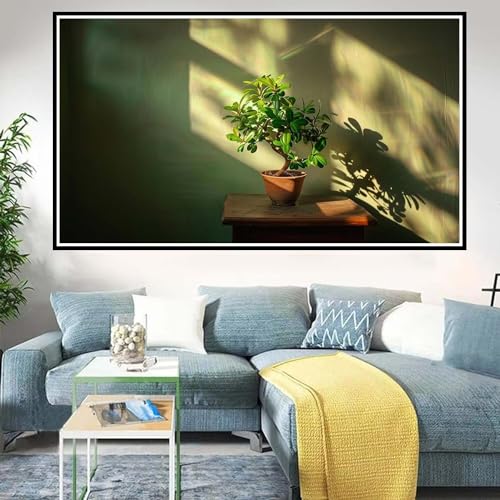 Peinture diamant 5D grand format anti-stress pour loisirs créatifs adultes