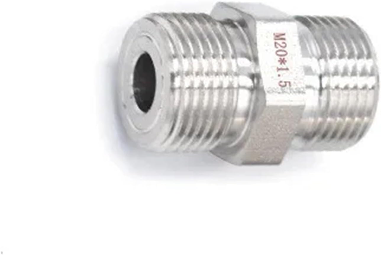 Thickened High Pressure 304 Stainless Steel Pressure Gauge Adapter Pressure Gauge Pipe Fittings M14*1.5 M16*1.5 M18*1.5
