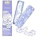 Pacifica Reusable Mask – Under Eye Mask Silicone Face Mask for Fine Lines & Dark Circles, Pair with Serum, Storage Tin Included, Vegan & Cruelty-Free, 2 Pieces