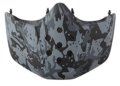 Evita reflejos y destaca con la máscara para casco de camuflaje Shark