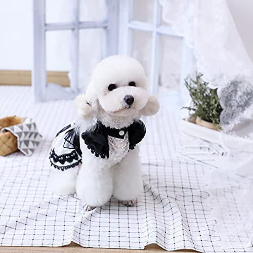 Fegoclt Dog Dress, Dog Princess Skirt Dog Wedding Dress Clothes With Lace Embroidery For Puppy Or Small Pets (Size : Xx-Large) #TOP3