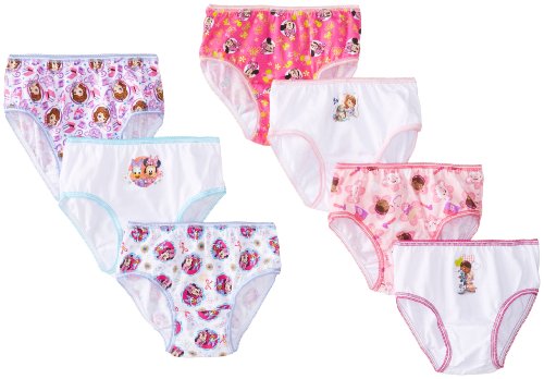 Disney Girls' Doc McStuffins, Elena, Minnie, Fancy Nancy, Jr. Underwear Multipacks - Main Image
