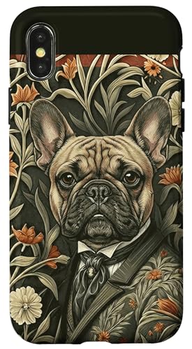 �t�����`�u���h�b�O �r�N�g���A�� �n���T�� �a�m�� �X�}�z�P�[�X iPhone X/XS �p