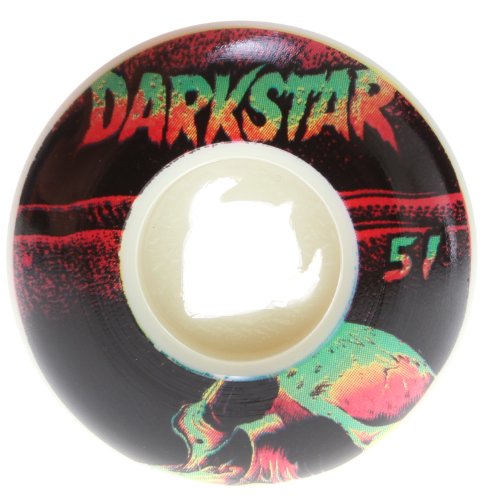 Roues Darkstar Skull 51mm haute densité pour tricks fluides