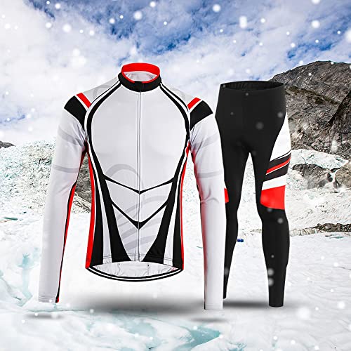 Chaqueta de ciclismo acolchada con forro térmico talla M miniatura 7