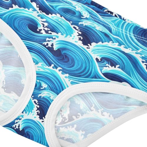 Girls' Underwear Wave Toddle Brief Panties 23030064