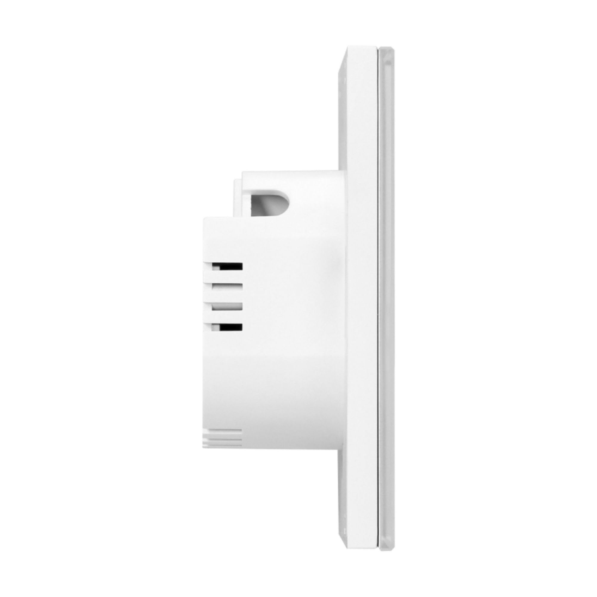 Interruptor Inteligente Tuya Smart Home Interruptor Wifi para Pared - Interruptor Luz Pared Compatible con Alexa y Google Assistant Control Remoto (Blanco)