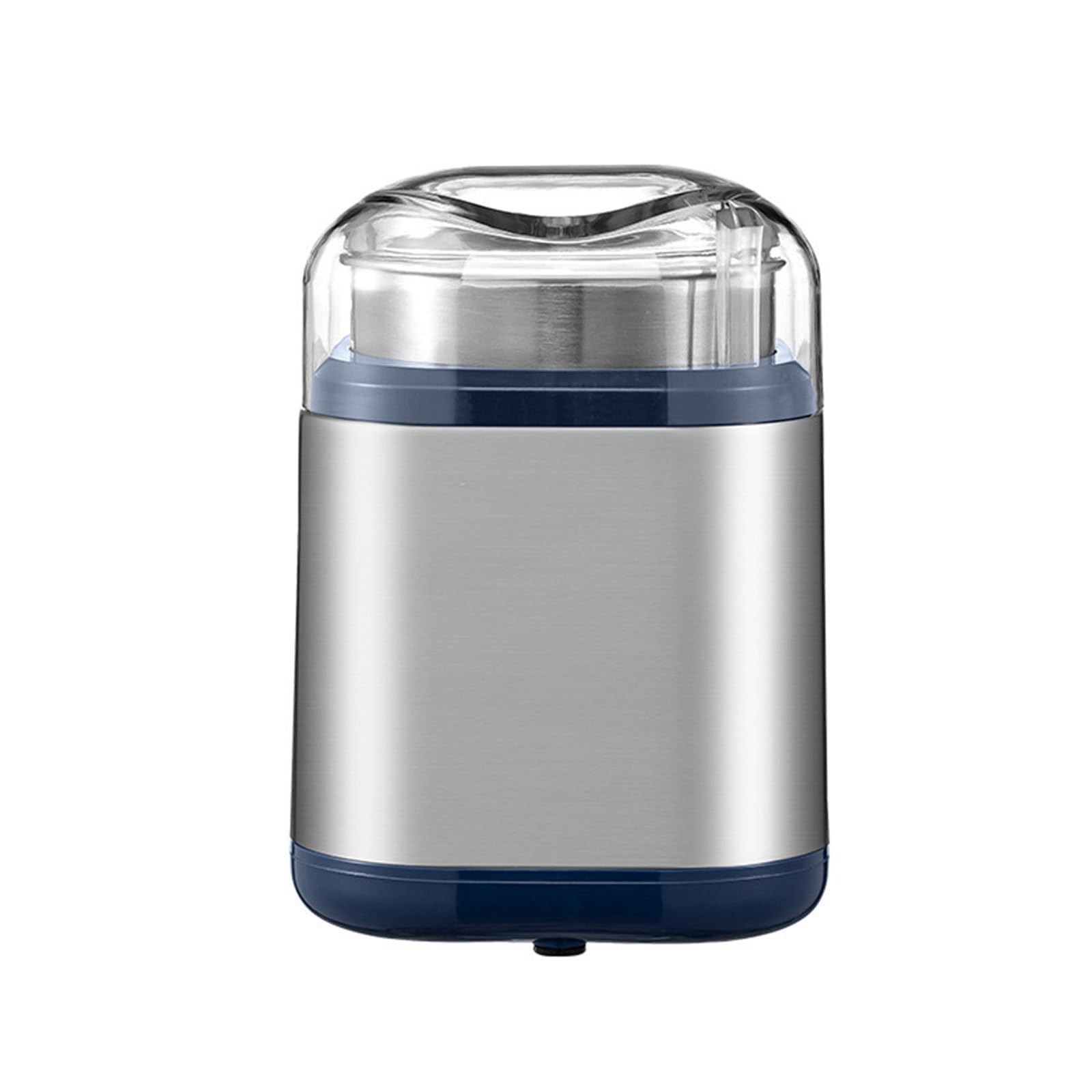 Casa Elettrico Spezza Pastiglie Acciaio Inossidabile 304 Trita Pastiglie Polvere Fine Portatile Spezza Pillole per Case di Cura(Silver)