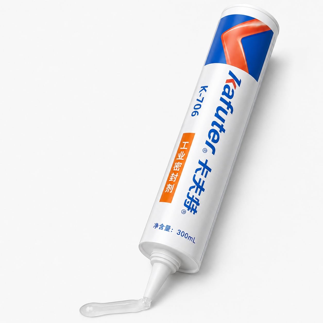 VIDOO Kafuter K-706 300ml Silikonkleber Transluzent RTV Wasserdicht Industrieklebstoff Hochtemperaturbeständig Hitzebeständig Elektronische Bauteile Fixierung Silikonkleber