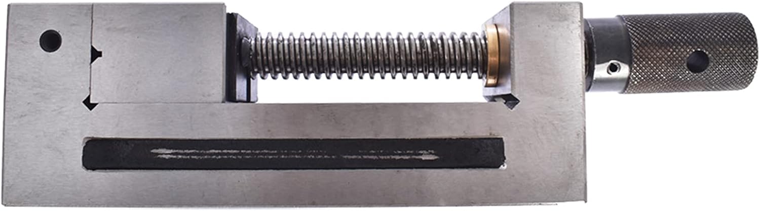 Accuracy Grinding Screwless Mini Insert Vise 3 Inch, Accuracy Toolmakers Vise Fit for Milling Machine and Drilling Machine