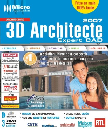 Preisvergleich Produktbild 3D Architecte Expert CAD 2007