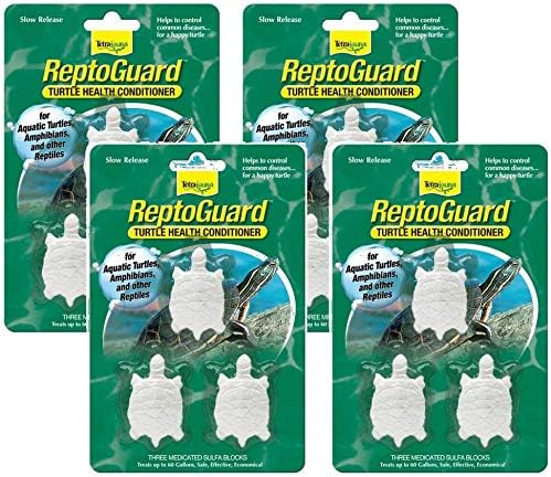 Tetra Reptoguard Water Conditioner 3pk, bundle of 4