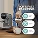 DMD Collective - 3-In-1 Stainless Steel Barista Espresso Coffee Machine, 20-Bar Single & Double Shot - Ground Coffee, Milk Frother & Capsule Compatible, 1L Detatchable Water Tank, Latte, Cappuccino
