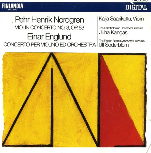Violin Concerto No.3 Nordgren Englund concerto per violino CD classique