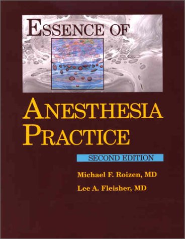 Essence of Anesthesia Practice - Text/PDA Package 0721697682 Book Cover