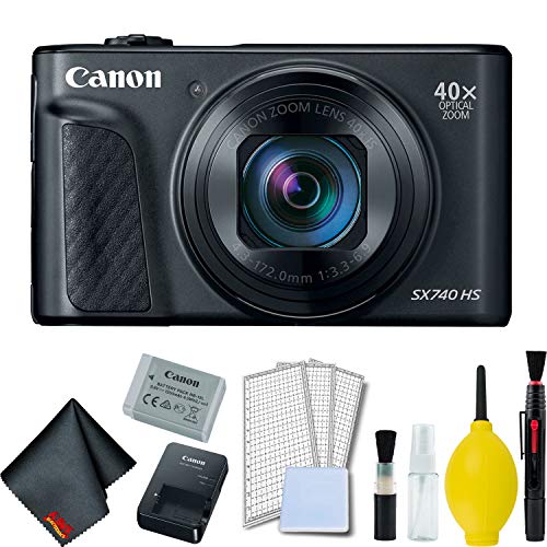 Amazon Canada: Canon PowerShot SX740 HS Digital Camera (Black