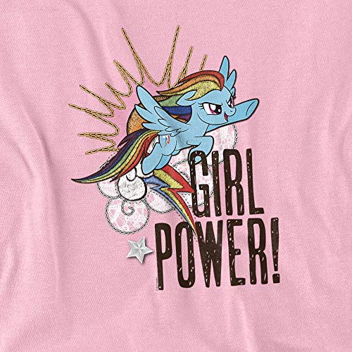 Popfunk Classic My Little Pony Rainbowdash Girl Power T Shirt & Stickers2