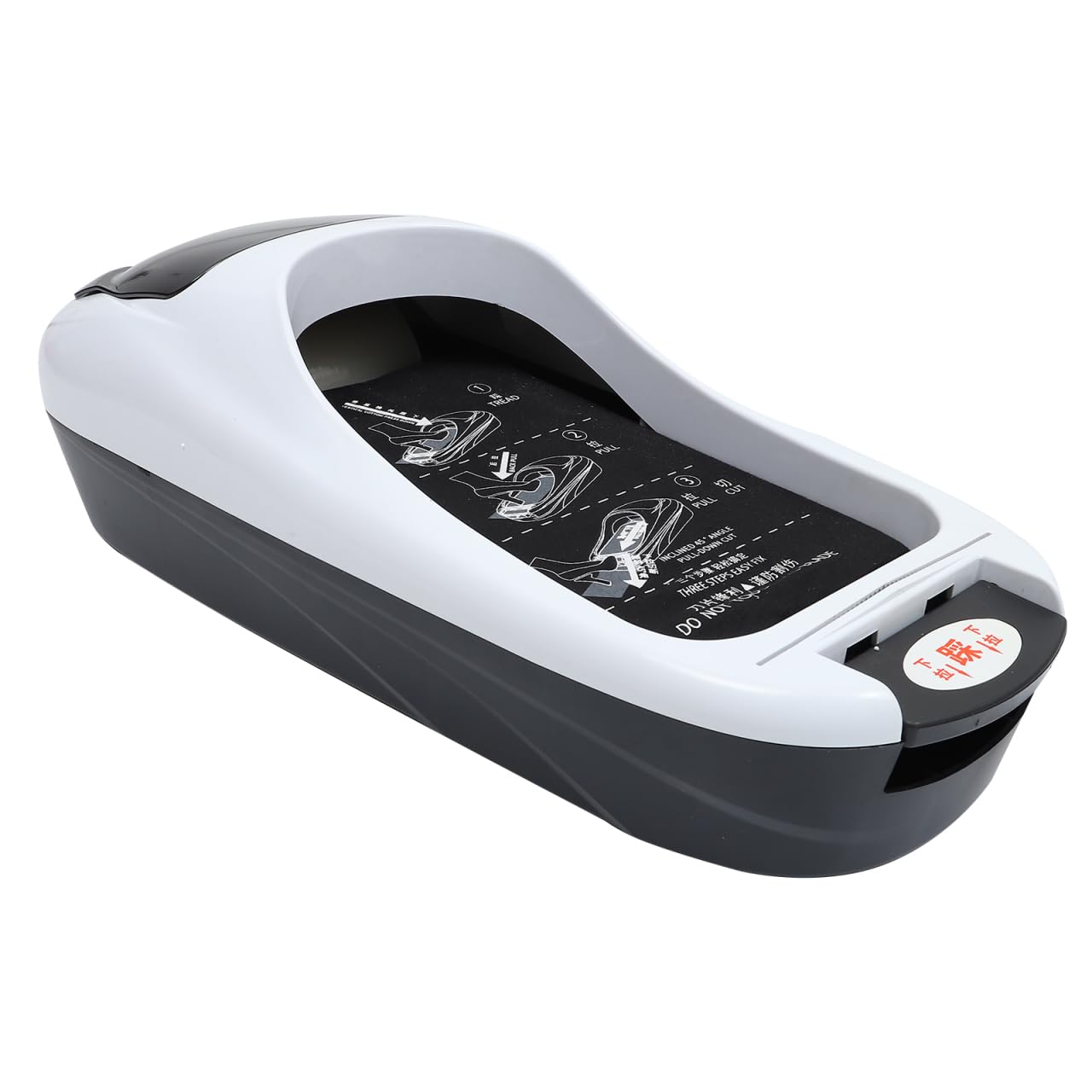 Holibanna Automatic Shoe Cover Machine Automatic Foot Cover Dispenser Shoe Film Dispenser for Home Shop Hotel