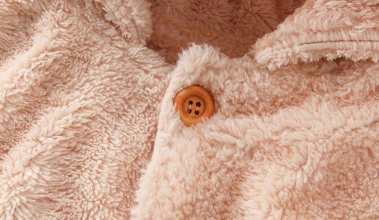 Cape Poncho en Fausse Fourrure pour Tout-Petits 0-3 Ans Manteau d'Hiver Chaud en Peluche Bébé Fille Garçon Cape à Capuche Coupe-vent Poncho Châle de Princesse Vêtements d'extérieur pour Siège Auto